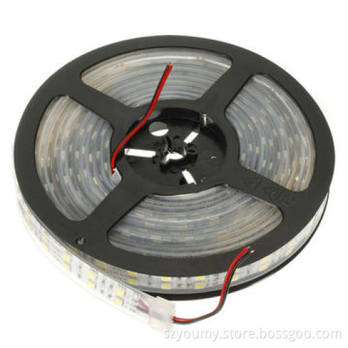 New SMD 5050 Double Row 120 LEDs/m Warm White, LED Flexible Strip Light, Waterproof IP67